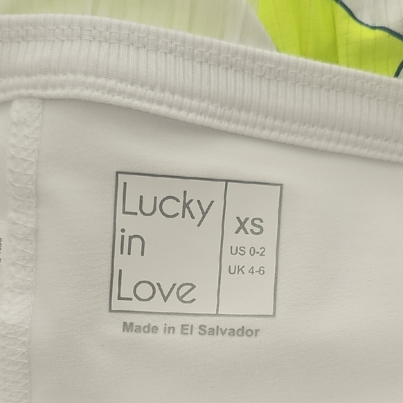 Lucky in Love Women's Going Strong 13" Pleated Tennis Skort skirt.  CONT R - Picture 6 of 11